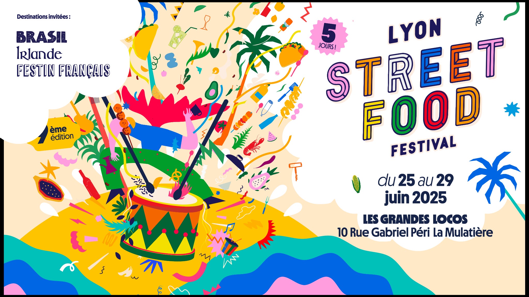 A gagner : un séjour à Lyon à l'occasion du Lyon Street Food Festival