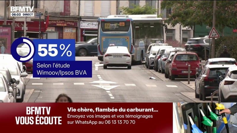 "On y réfléchit beaucoup plus": avec la flambée du carburant, ces automobilistes délaissent leur voiture pour d'autres modes de transport