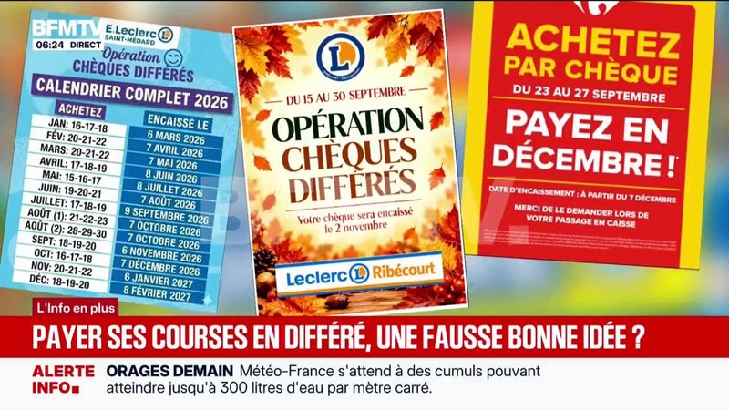 Payer ses courses en différé, aide pour le pouvoir d'achat ou fausse bonne idée?