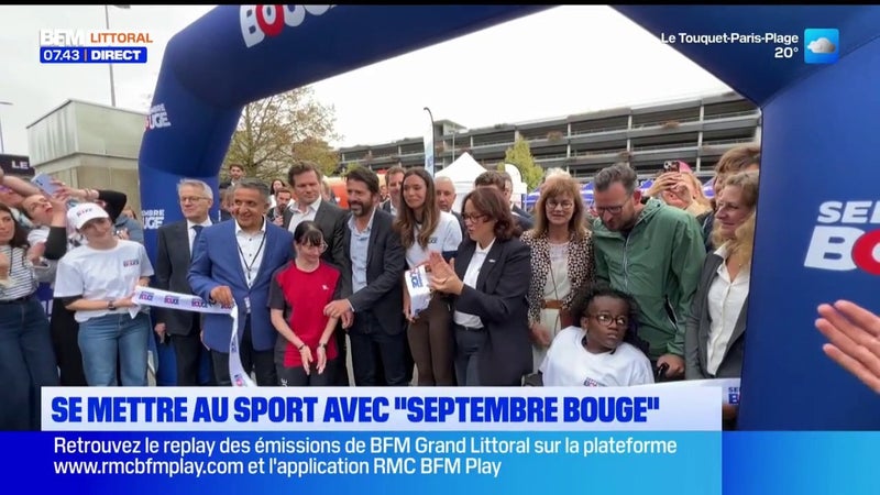 Le gouvernement a lancé hier depuis le stade Pierre Mauroy "septembre bouge"