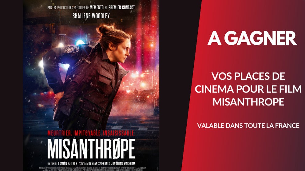 A gagner : vos places cinéma pour Misanthrope dans la salle de votre choix