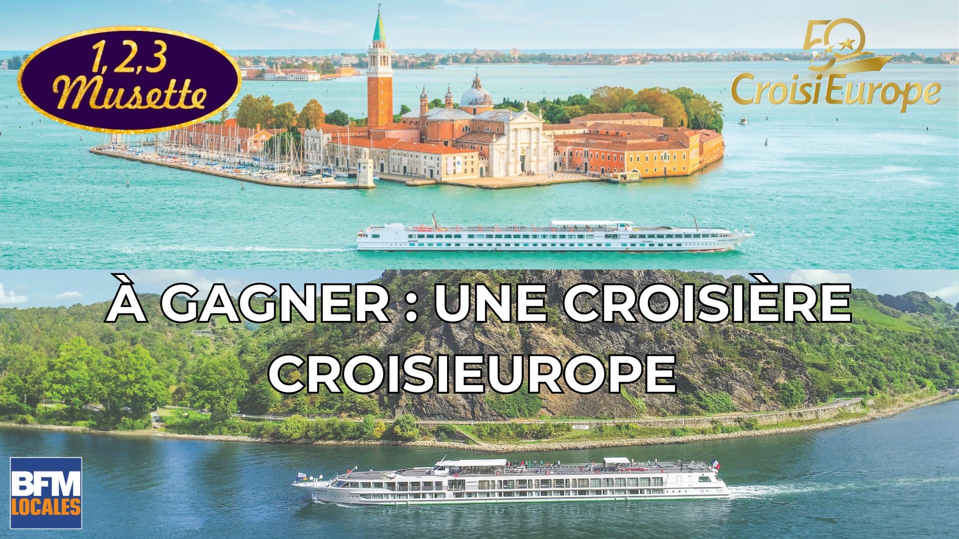 À GAGNER : UNE CROISIÈRE CROISIEUROPE