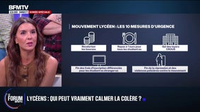FORUM BFMTV - Rénovation des lycées, embauches de professeurs… quelles sont les revendications des organisations syndicales lycéennes? 