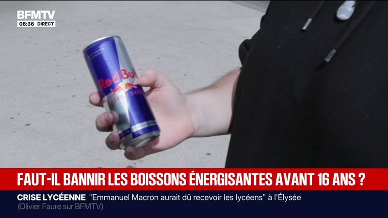 Faut-il interdire les boissons énergisantes avant 18 ans ?