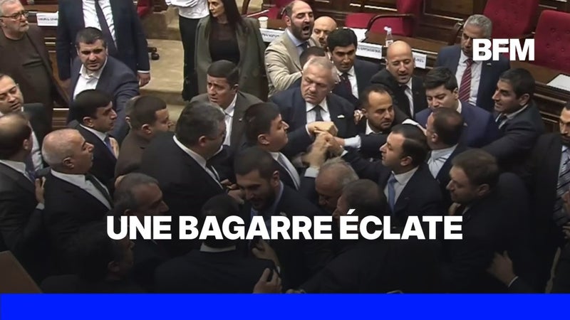 Arménie: une bagarre éclate entre députés pro-russes et pro-européens
