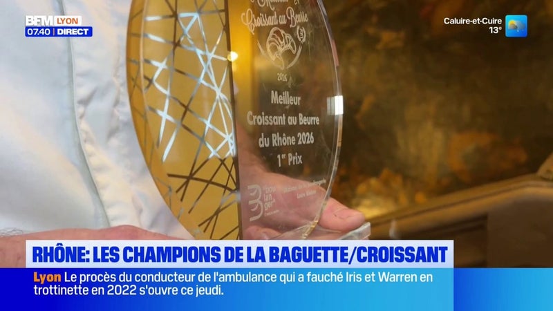 Rhône : les champions de la baguette, croissant et pain au chocolat réunis