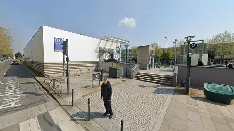 Un homme a été tué à la station de métro Henri Fréville à Rennes, le 29 mai 2023.