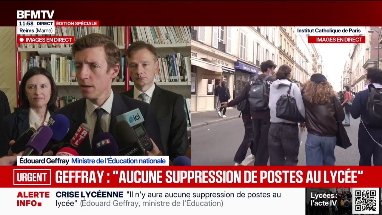 Colère des lycéens: 