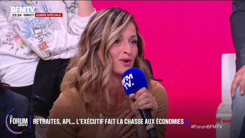 FORUM BFMTV - Retraites: "Il faut renouveler les gens qui sont en haut", assure Flora, commerciale