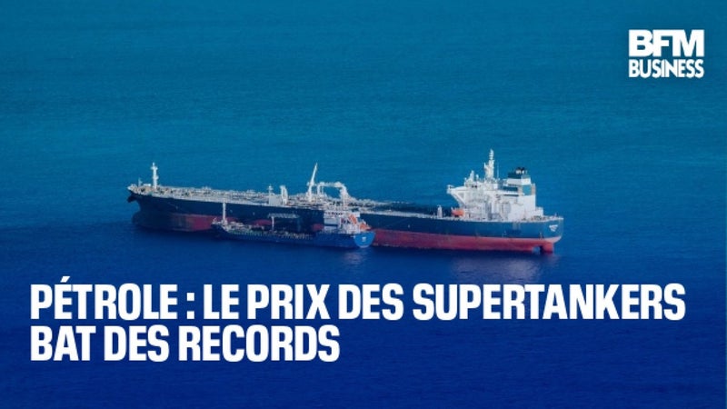 Pétrole : le prix des supertankers bat des records