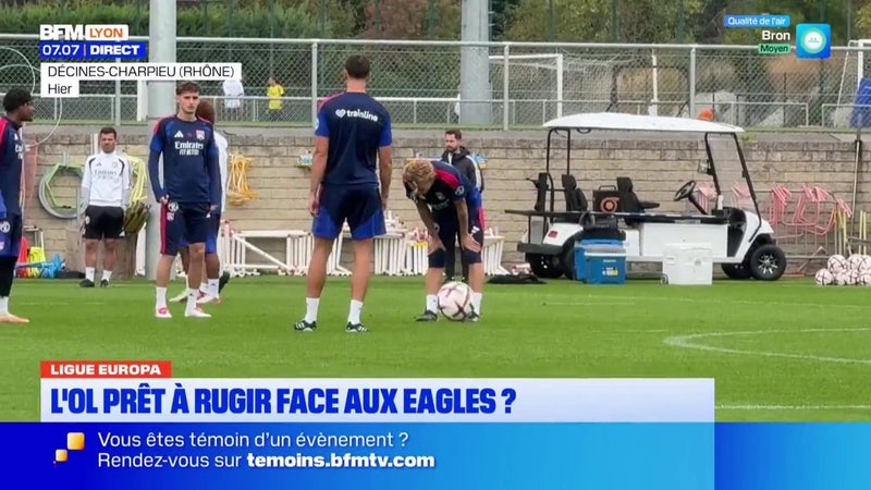 Ligue Europa : l'OL prêt à rugir face aux Eagles