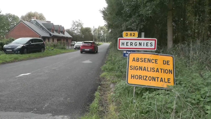 "C'est criminel": un maire et ses habitants en colère après le vol d'une vingtaine de panneaux de signalisation dans le Nord