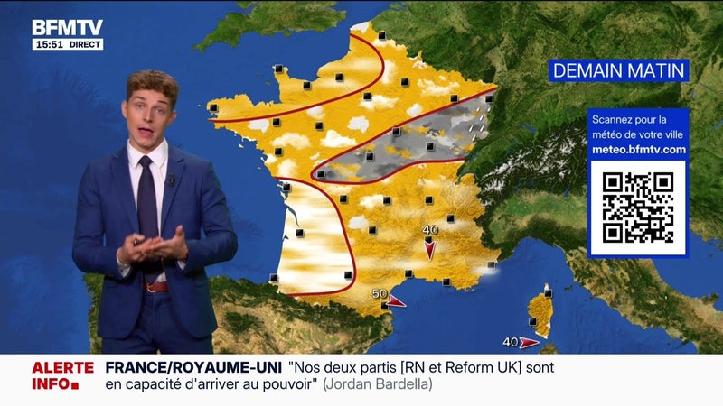 La météo pour ce samedi 5 septembre 2026