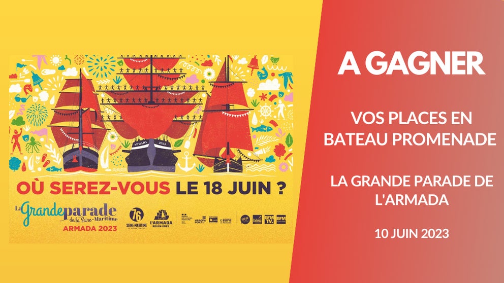 A gagner : vos places sur un bateau-promenade à l'occasion de l'Armada 2023