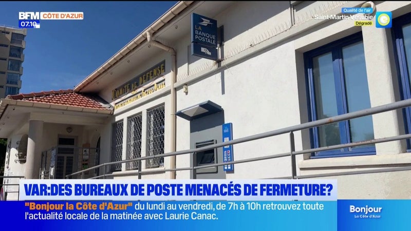 La Poste : trois bureaux menacés de fermeture dans le Var