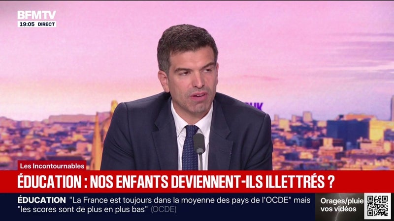 "Si on ne fait pas exploser cette carte scolaire, on va continuer à broyer des vocations", estime Jonas Haddad, porte-parole adjoint "Les Républicains"