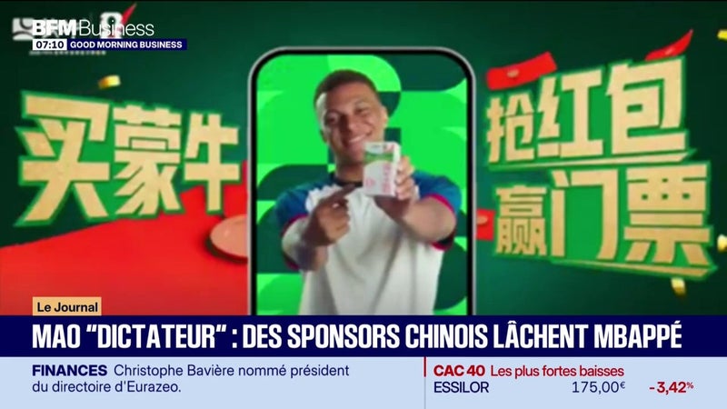 Mao "dictateur" : des sponsors chinois lâchent Mbappé