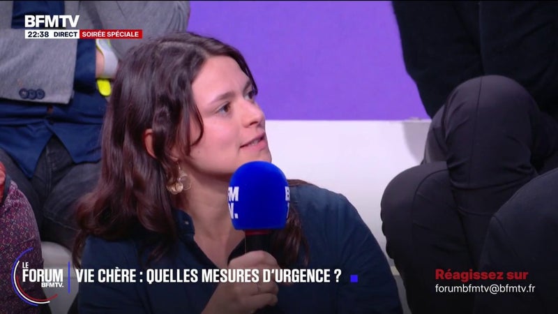FORUM BFMTV - Salaires: "Le travailler plus pour gagner plus, ça n'a pas porté ses fruits", fustige Léna Raud, porte-parole du "Parti Communiste Français"