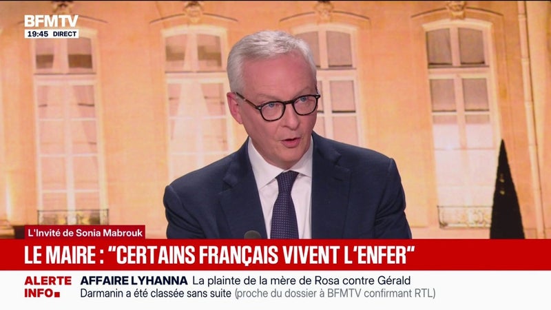 Hausse des carburants: "Il faut aider ceux qui bossent", indique Bruno Le Maire, ancien ministre de l'Économie et des Finances