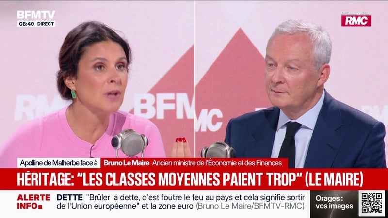 Présidentielle 2027: "Il n'y aura pas de sauveur ; c'est une équipe qui sauvera le pays", affirme Bruno Le Maire, ancien ministre de l’Économie et des Finances