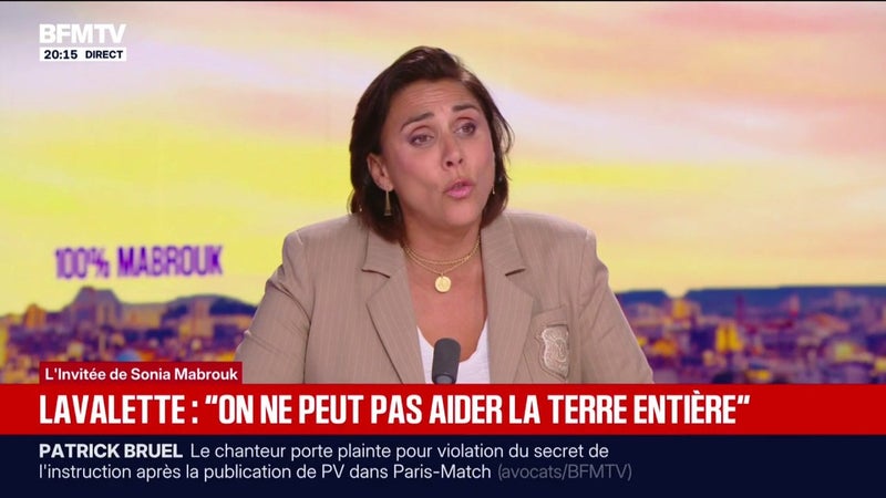 Immigration: "On ne peut pas aider la terre entière", déclare Laure Lavalette, députée RN