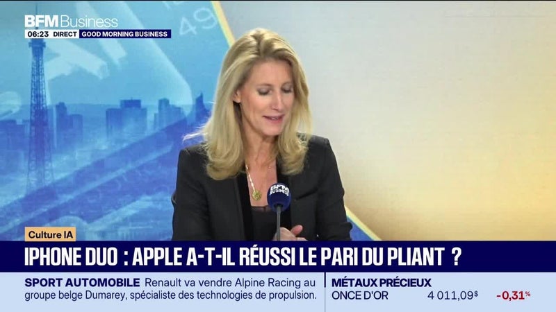 Culture IA : iPhone Duo, Apple a-t-il réussi le pari du pliant ?, par Anthony Morel - 23/10