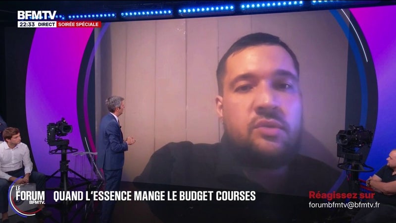 FORUM BFMTV - "On nous laisse crever": Jonathan, téléconseiller au chômage, dénonce une facture de 18 euros pour cinq articles dans un supermarché