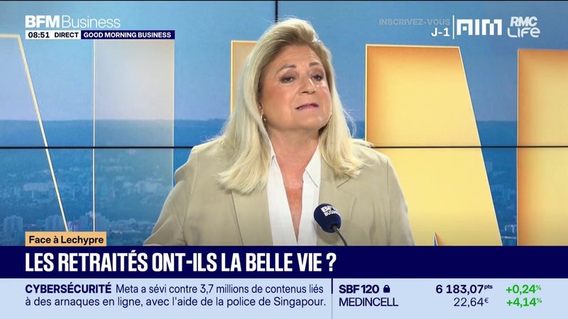 Emmanuel Lechypre face à Hedwige Chevrillon : Les retraités ont-ils la belle vie ? - 23/09
