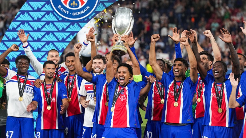 PSG-Aston Villa: "L'objectif c'est de tout gagner cette année", les ambitions XXL de Doué et Luis Enrique pour 2026-2027