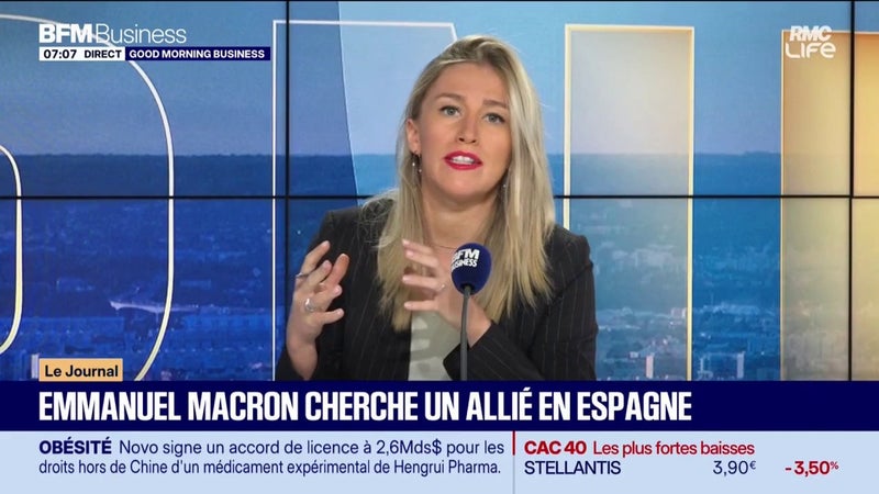 Emmanuel Macron cherche un allié en Espagne