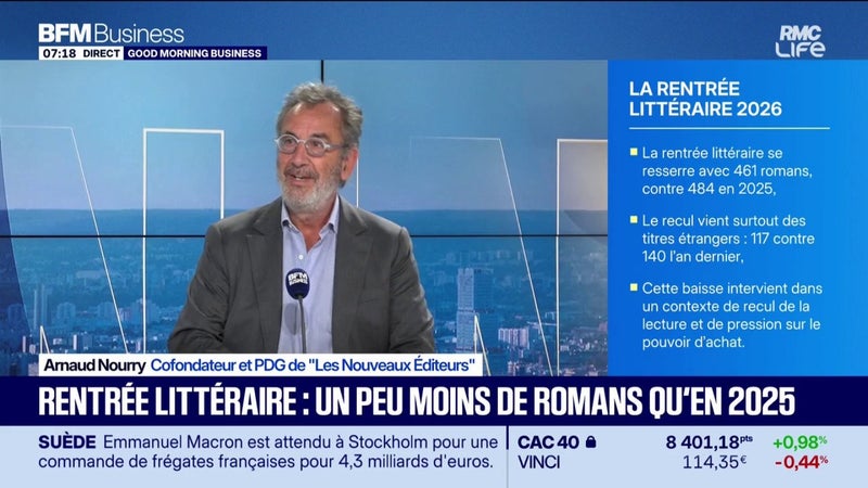 La rentrée littérraire 2026