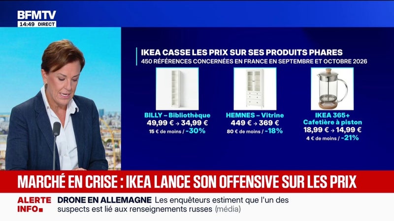 Marché en crise: pourquoi Ikea baisse ses prix soudainement