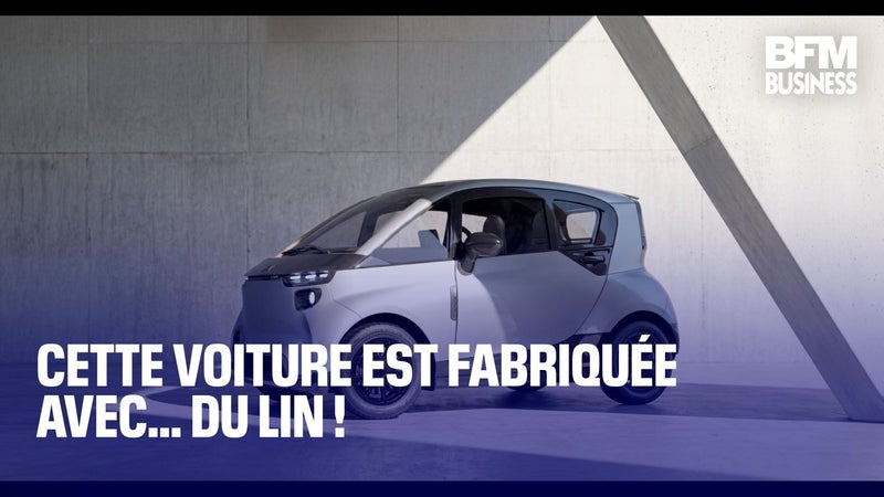 Cette voiture est fabriquée avec... du lin !