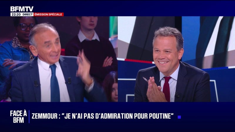 Guerres: pour Éric Zemmour, “il faut continuer à se réarmer”