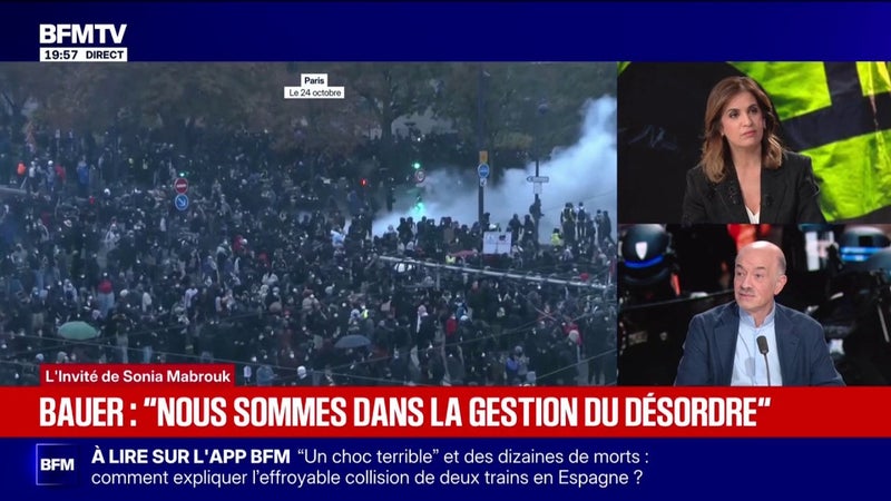 "Il y a une défiance complète vis-à-vis de l'État" estime Alain Bauer, professeur émérite de criminologie