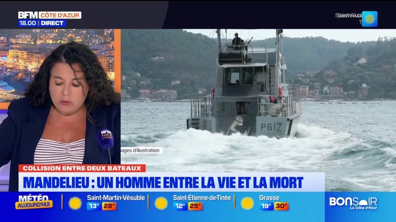 Mandelieu : collision entre deux bateaux, un homme entre la vie et la mort