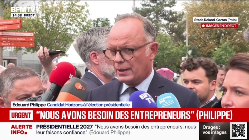 Réformes économiques: "Le courage en politique c'est de dire ce qu'on croit juste pour le pays, y compris quand ce n'est pas populaire" assume Édouard Philippe