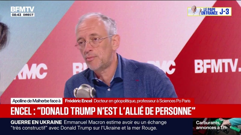 Donald Trump "n'est allié de personne", rappelle Frédéric Encel, docteur en géopolitique
