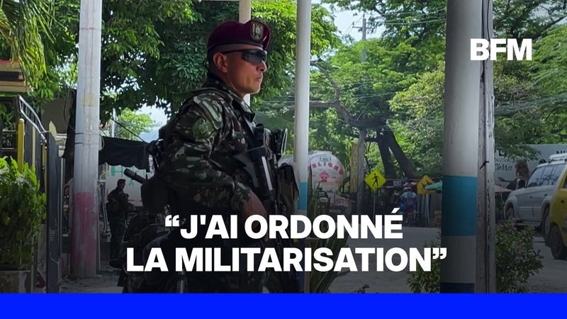 Le président colombien envoie l'armée dans une ville en proie à des violences