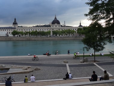 Les rives du Rhône à Lyon, à hauteur du quai Victor Augagneur. (Photo d'illustration)