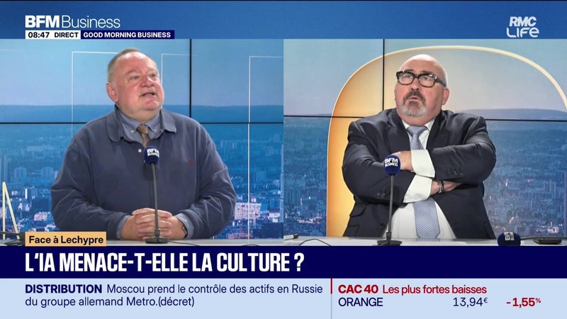 Emmanuel Lechypre face à Jean-Marc Daniel : L'IA menace-t-elle la culture ? - 29/09