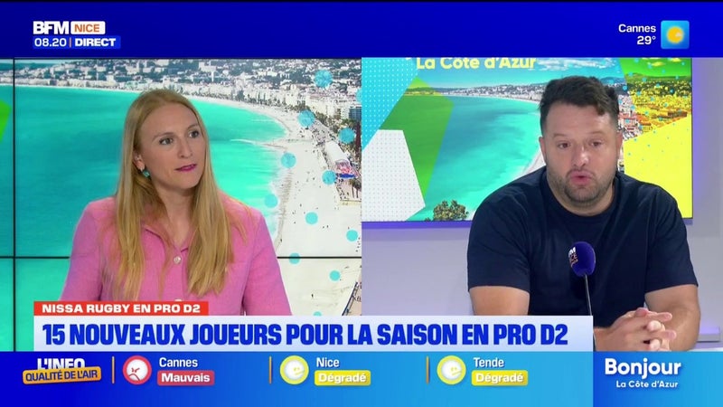 J.B. Aldigé revient sur l'évolution de l'effectif du Nissa Rugby durant l'intersaison