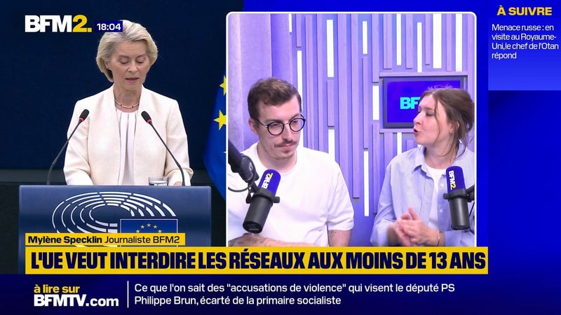 "Kids Act": L'Union européenne veut interdire les réseaux sociaux aux moins de 13 ans