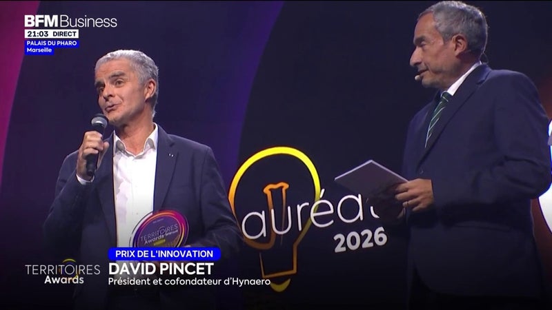 Territoires Awards 2026 : Hynaero remporte le prix de l'innovation