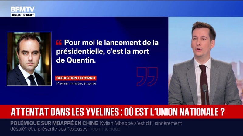 Attentat dans les Yvelines : où est l'union nationale ? - L’édito politique - 28/10