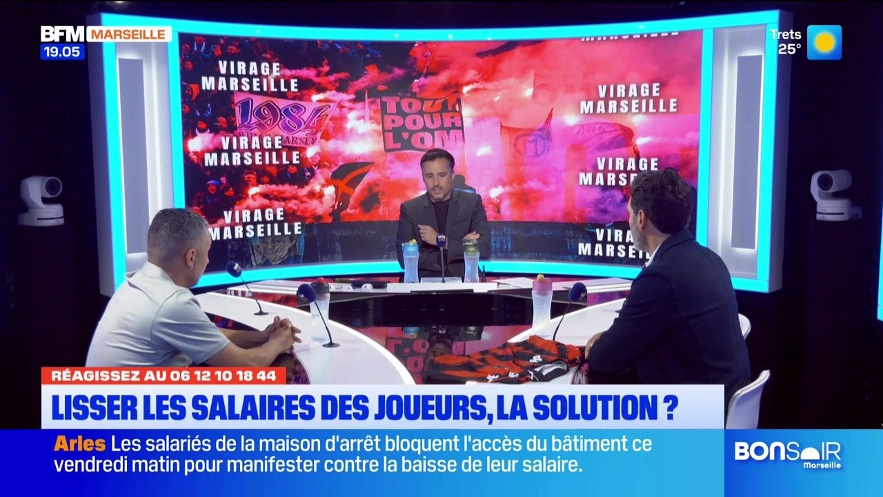 Virage Marseille du vendredi 4 septembre - Lisser les salaires des joueurs, la solution ?