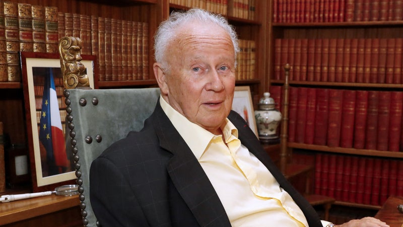 Le journaliste et animateur radio Philippe Bouvard est mort à l'âge de 96 ans