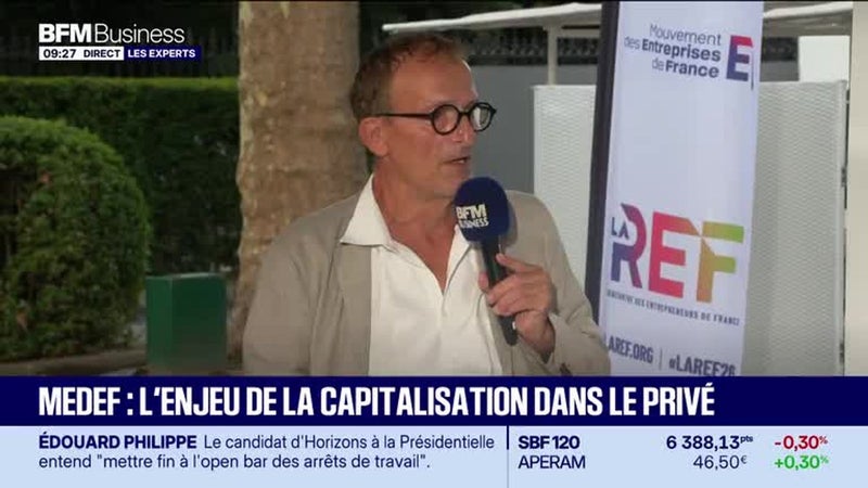 Medef, l'enjeu de la capitalisation dans le privé