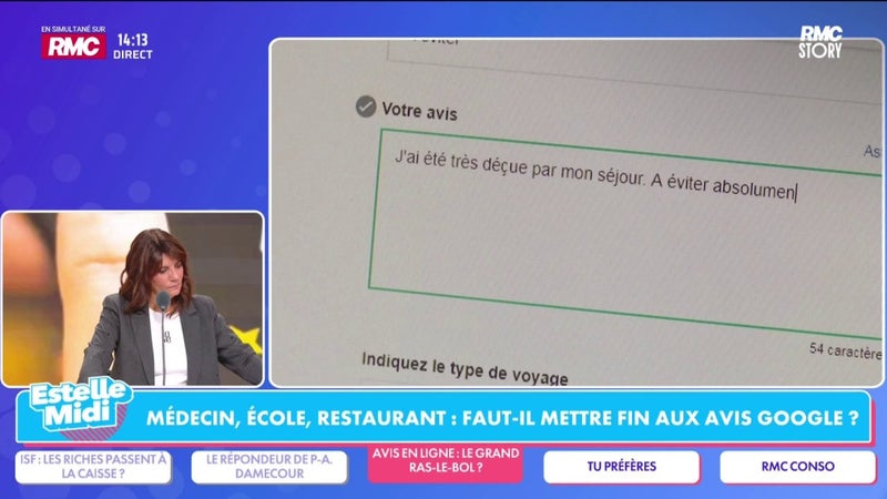 Mettre fin aux avis Google : "Le problème, c'est le côté anonyme", critique Benoît