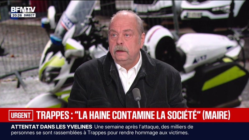 Attentat raciste dans les Yvelines: "Qui sème les mots de la haine, récolte la haine", dénonce Éric Dupond-Moretti, ancien Garde des Sceaux et ministre de la Justice